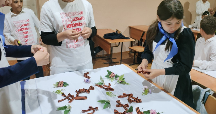 Всероссийская акция "Георгиевская ленточка".