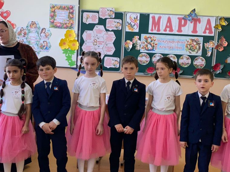 Международный женский День 8 марта.